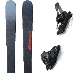 comparer et trouver le meilleur prix du ski Nordica All mountain polyvalent unleashed 90 + 11.0 tcx black/anthracite noir/bleu taille 144 sur Sportadvice