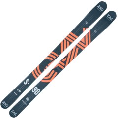 comparer et trouver le meilleur prix du ski Zag Slap 98 gris/orange taille 180 sur Sportadvice