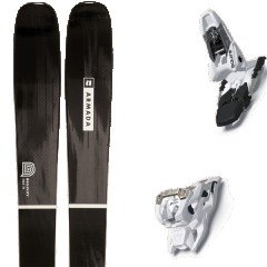 comparer et trouver le meilleur prix du ski Armada Free declivity 102 ti + squire 11 white noir/blanc/gris taille 180 sur Sportadvice