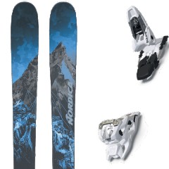 comparer et trouver le meilleur prix du ski Nordica Free enforcer 104 free blue/blk + squire 11 white bleu/noir taille 186 sur Sportadvice