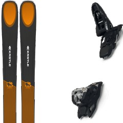 comparer et trouver le meilleur prix du ski Kastle All mountain polyvalent k stle fx96 ti + squire 11 black orange taille 172 sur Sportadvice
