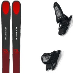 comparer et trouver le meilleur prix du ski Kastle All mountain polyvalent k stle fx86 ti + griffon 13 id black rouge taille 185 sur Sportadvice