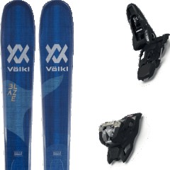 comparer et trouver le meilleur prix du ski Völkl All mountain polyvalent  blaze 94 w + squire 11 black bleu taille 151 sur Sportadvice