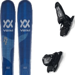 comparer et trouver le meilleur prix du ski Völkl All mountain polyvalent  blaze 94 w + griffon 13 id black bleu taille 151 sur Sportadvice