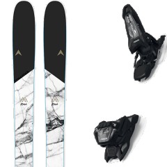 comparer et trouver le meilleur prix du ski Dynastar All mountain polyvalent m-free 99 + griffon 13 id black noir/blanc taille 185 sur Sportadvice