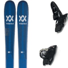 comparer et trouver le meilleur prix du ski Völkl All mountain polyvalent  blaze 94w + squire 11 black bleu taille 172 sur Sportadvice