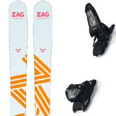 comparer et trouver le meilleur prix du ski Zag Free slap 98 lady + griffon 13 id black blanc taille 166 sur Sportadvice