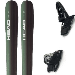 comparer et trouver le meilleur prix du ski Head Free kore 97 w + squire 11 black blanc/vert/noir taille 156 sur Sportadvice