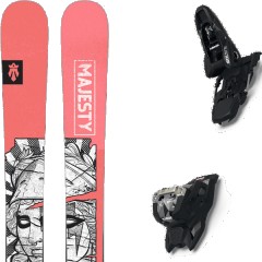 comparer et trouver le meilleur prix du ski Majesty Free vestal + squire 11 black rose/noir/blanc taille 174 sur Sportadvice