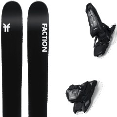 comparer et trouver le meilleur prix du ski Faction Free la machine 5 max + griffon 13 id black mixte noir taille 186 sur Sportadvice