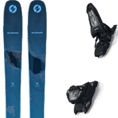 comparer et trouver le meilleur prix du ski Blizzard Free hustle 9 + griffon 13 id black bleu taille 188 sur Sportadvice