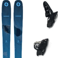 comparer et trouver le meilleur prix du ski Blizzard Free hustle 9 + squire 11 black bleu taille 188 sur Sportadvice