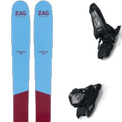 comparer et trouver le meilleur prix du ski Zag Free h106 + griffon 13 id black bleu/rouge taille 186 sur Sportadvice