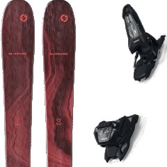 comparer et trouver le meilleur prix du ski Blizzard Free pearl 97 + griffon 13 id black rouge taille 171 sur Sportadvice