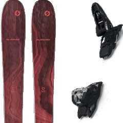 comparer et trouver le meilleur prix du ski Blizzard Free pearl 97 + squire 11 black rouge taille 171 sur Sportadvice