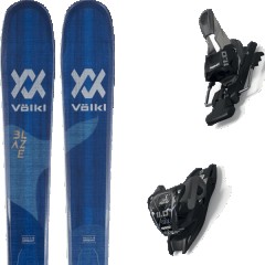 comparer et trouver le meilleur prix du ski Völkl All mountain polyvalent  blaze 94 w + 11.0 tcx black/anthracite bleu taille 151 sur Sportadvice