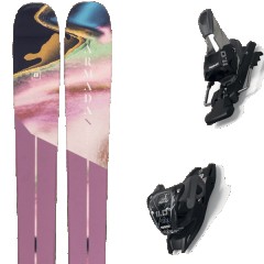 comparer et trouver le meilleur prix du ski Armada Free arw 96 + 11.0 tcx black/anthracite violet/rose taille 156 sur Sportadvice