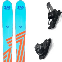 comparer et trouver le meilleur prix du ski Zag Free slap 104 lady + 11.0 tcx black/anthracite bleu/orange taille 170 sur Sportadvice