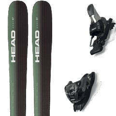 comparer et trouver le meilleur prix du ski Head Free kore 97 w + 11.0 tcx black/anthracite blanc/vert/noir taille 156 sur Sportadvice