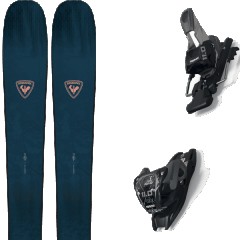 comparer et trouver le meilleur prix du ski Rossignol All mountain polyvalent rallybird 92 + 11.0 tcx black/anthracite bleu/rose taille 154 sur Sportadvice