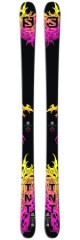 comparer et trouver le meilleur prix du ski Salomon Tnt +  squire 11 id 90mm black pink blue sur Sportadvice