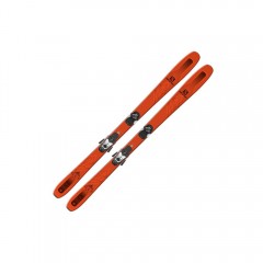 comparer et trouver le meilleur prix du ski Salomon Qst 85 + warden mnc 13 c90 orange sur Sportadvice