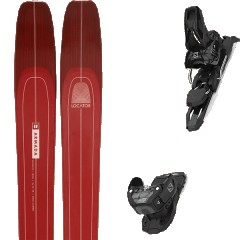 comparer et trouver le meilleur prix du ski Armada Alpin locator 112 + warden mnc 11 black l115 rouge mod le sur Sportadvice