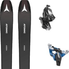 comparer et trouver le meilleur prix du ski Atomic Rando backland wmn 107 + speed turn blue noir/violet mod le sur Sportadvice