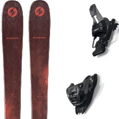 comparer et trouver le meilleur prix du ski Blizzard Alpin brahma 88 + 11.0 tcx black/anthracite rouge mod le sur Sportadvice