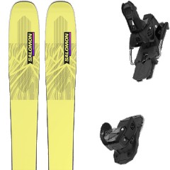 comparer et trouver le meilleur prix du ski Salomon Alpin n qst stella 106 yel pear + warden mnc 13 black mat jaune mod le sur Sportadvice