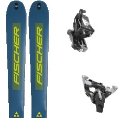 comparer et trouver le meilleur prix du ski Fischer Rando transalp 82 carbon + speed turn black/silver bleu/jaune mod le sur Sportadvice