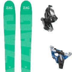 comparer et trouver le meilleur prix du ski Zag Rando ubac 89 lady + speed turn blue vert mod le sur Sportadvice