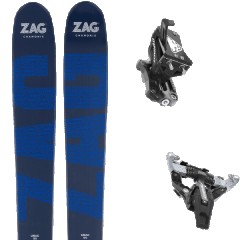comparer et trouver le meilleur prix du ski Zag Rando ubac 95 + speed turn black/silver bleu mod le sur Sportadvice