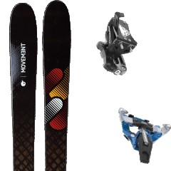 comparer et trouver le meilleur prix du ski Movement Rando session 90 + speed turn blue noir/marron/multicolore mod le sur Sportadvice