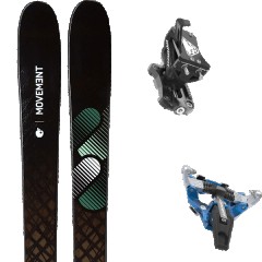 comparer et trouver le meilleur prix du ski Movement Rando session 85 w + speed turn blue noir/marron/vert mod le sur Sportadvice