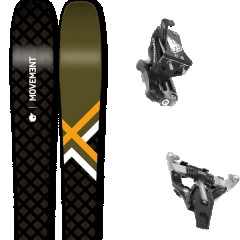 comparer et trouver le meilleur prix du ski Movement Rando axess 92 + speed turn black/silver noir/marron/vert mod le sur Sportadvice