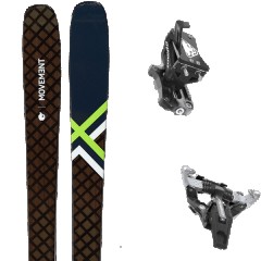 comparer et trouver le meilleur prix du ski Movement Rando axess 86 + speed turn black/silver noir/marron/bleu mod le sur Sportadvice