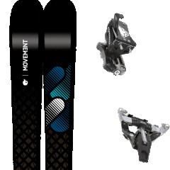 comparer et trouver le meilleur prix du ski Movement Rando session 85 + speed turn black/silver noir/marron/bleu mod le sur Sportadvice