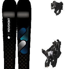 comparer et trouver le meilleur prix du ski Movement Rando session 80 + alpinist 8 black noir/marron/bleu mod le sur Sportadvice