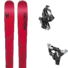 comparer et trouver le meilleur prix du ski Faction Rando agent 1 + speed turn black/silver rouge mod le sur Sportadvice