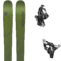 comparer et trouver le meilleur prix du ski Faction Rando agent 2 + speed turn black/silver vert mod le sur Sportadvice