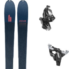 comparer et trouver le meilleur prix du ski Hagan Rando pure 85 + speed turn black/silver rouge/gris/noir mod le sur Sportadvice