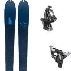 comparer et trouver le meilleur prix du ski Hagan Rando pure 90 set + speed turn black/silver bleu/noir mod le sur Sportadvice