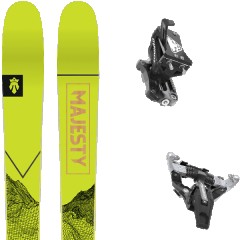 comparer et trouver le meilleur prix du ski Majesty Rando superscout + speed turn black/silver vert/gris/marron mod le sur Sportadvice
