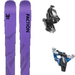 comparer et trouver le meilleur prix du ski Faction Rando agent 2x + speed turn blue violet/noir mod le sur Sportadvice