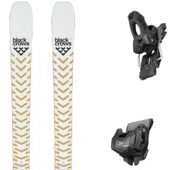 comparer et trouver le meilleur prix du ski Black Crows Alpin justis + tyrolia attack 11 gw w/o brake a blanc/jaune mod le sur Sportadvice
