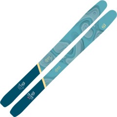 comparer et trouver le meilleur prix du ski Icelantic Ski Ictic mystic 97 bleu/jaune/blanc sur Sportadvice