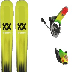 comparer et trouver le meilleur prix du ski Völkl Alpin  kendo 92 + pivot 15 gw b95 forza 3.0 jaune/vert/noir mod le sur Sportadvice