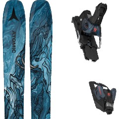 comparer et trouver le meilleur prix du ski Atomic Alpin bent 90 metalic blue/grey + strive 16 gw iscent bleu mod le sur Sportadvice