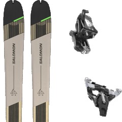 comparer et trouver le meilleur prix du ski Salomon Rando mtn 86 carbon + speed turn black/silver gris/noir mod le sur Sportadvice